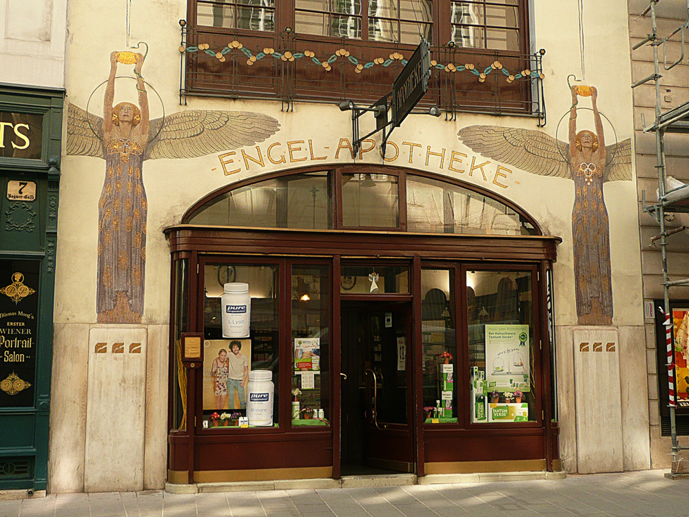 Apotheke zum Weißen Engel / Am Hof / Jugendstil